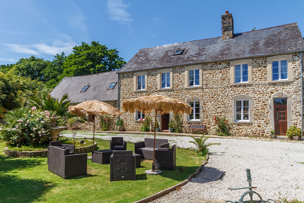 LA MANCHE Demeure de prestige pret Saint Sauveur Le Vicomte Maison avec 4 Gites, Apartment et Piscine