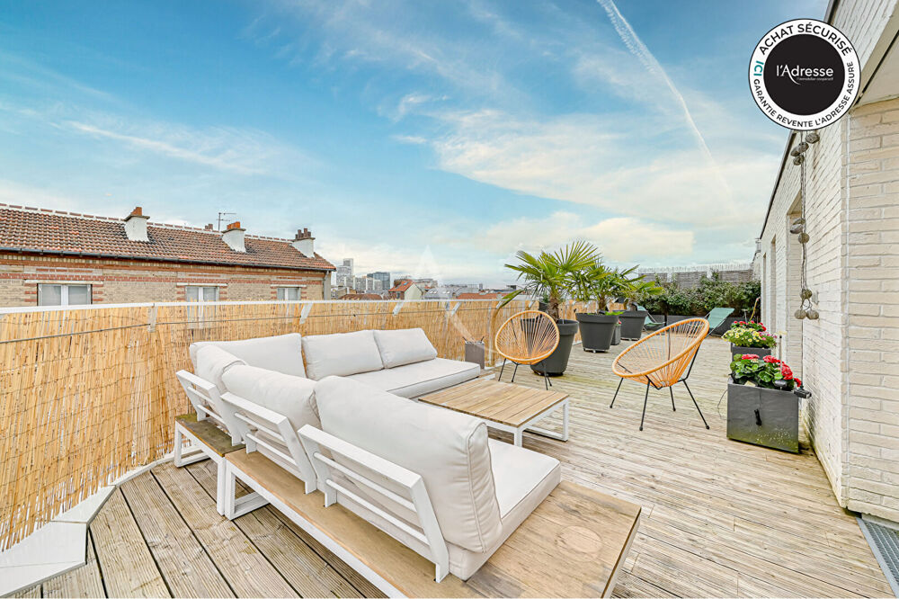 Suresnes limite Puteaux- Appartement 6 pièces 155m² - 80m² Terrasses - 3 Parkings - 1 Cave