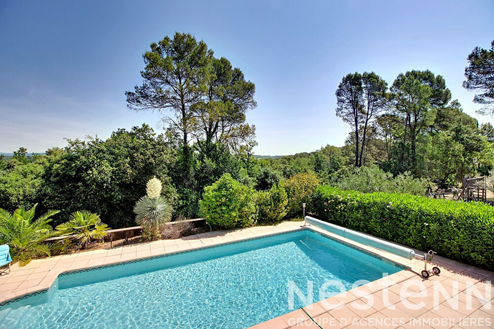 A VENDRE à LORGUES - Propriété 125m² avec piscine et grand terrain clos.