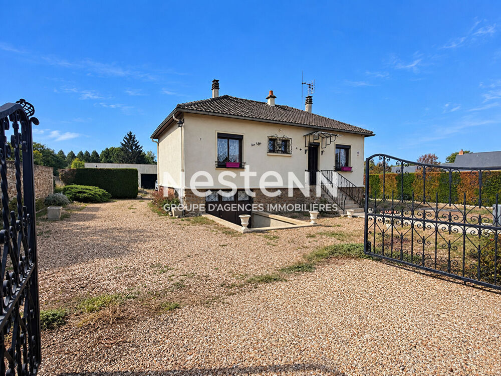Vente jolie maison de 120.46 m² sur sous-sol avec véranda, dépendance, hangar, jardin à Marçon (72340)