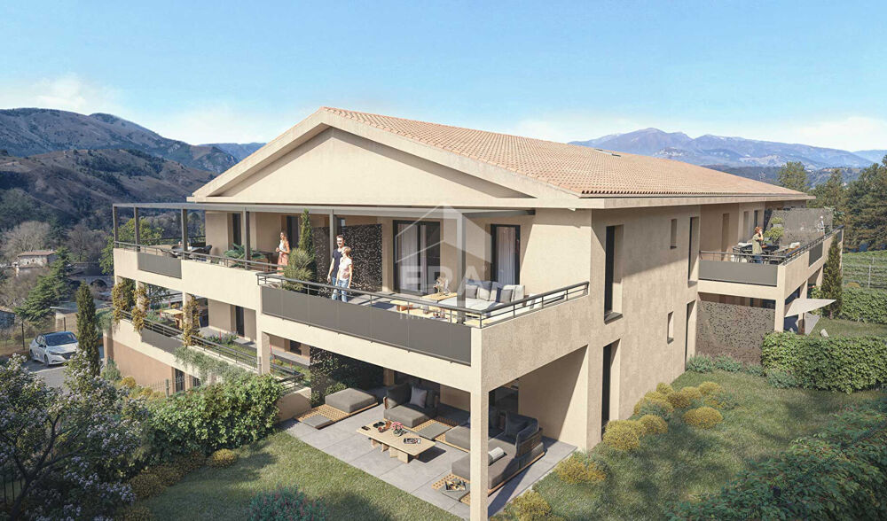 Appartement Neuf , Sisteron 04200 2 pièce(s) 44.80 m2 + terrasse de 13m² , Lot 209