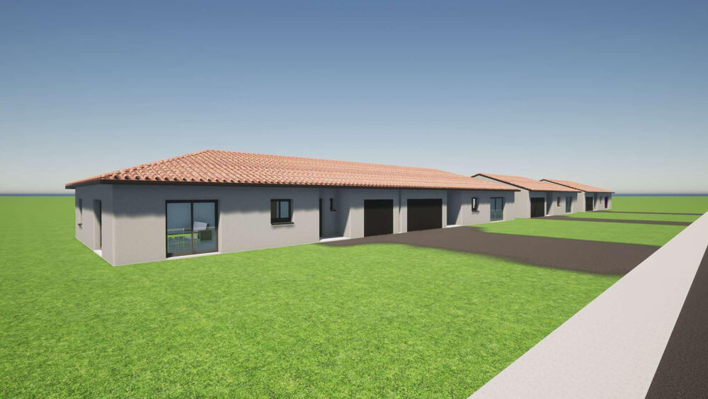 Vente Terrain Spécial Pro - Cazères - Foncier à fort potentiel : permis accordé pour 4 maisons T4 Cazeres