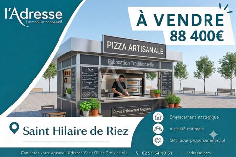 Pavillon &agrave; vendre Pizza 88400 85270 Saint hilaire de riez