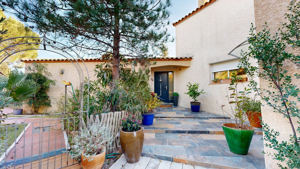 Vente Maison Villa 147 m², 4 chambres, Piscine chauffée, Grand Garage, Terrain 1200 m² St andre de roquelongue