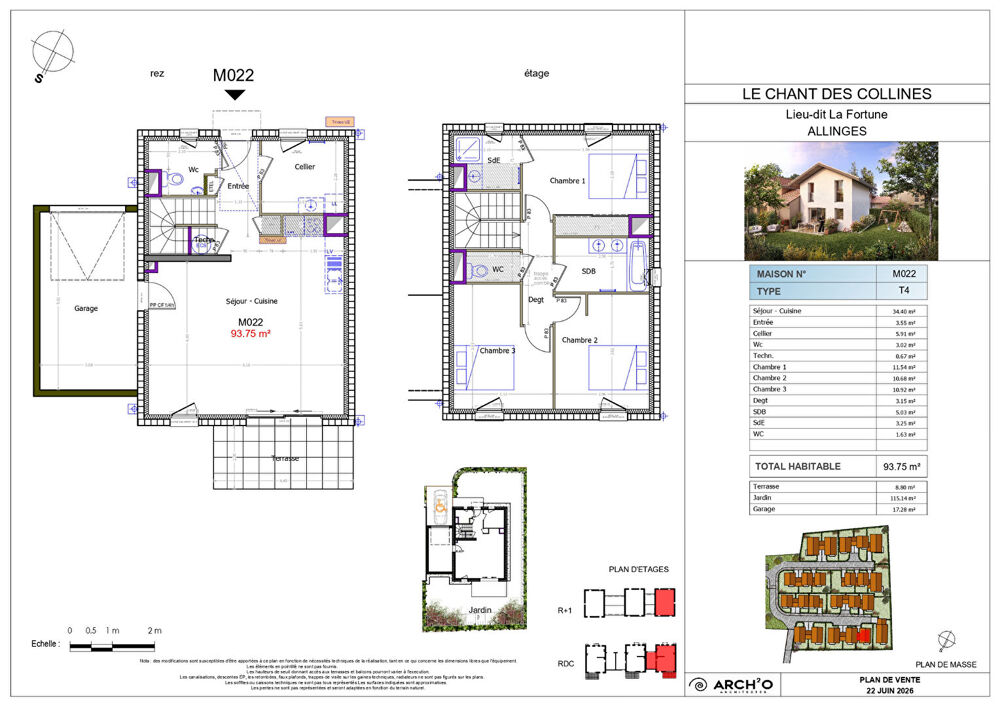 Vente Maison ALLINGES - Maisons 4 pièces - 93.75m² Allinges