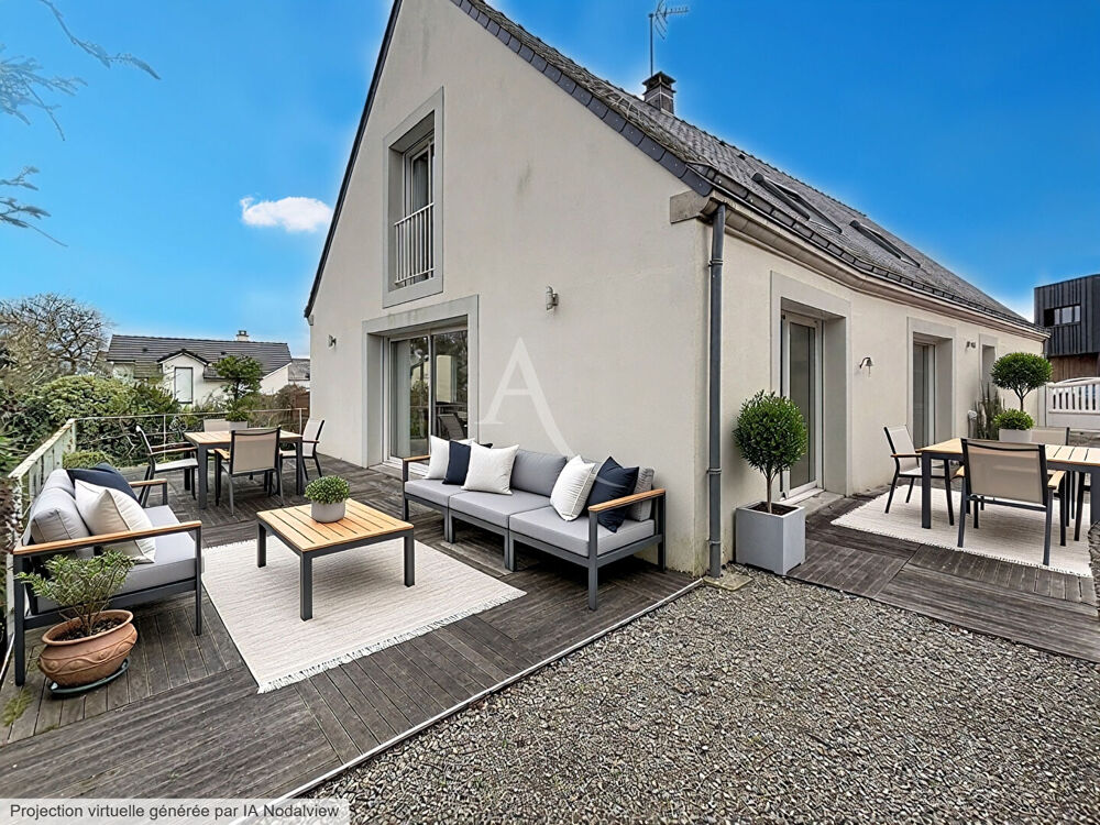 Maison contemporaine bourg de Carquefou 190 m2 au sol + Garage