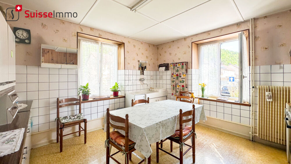 Vente Maison Maison mitoyenne à Valentigney 6 pièce(s) 100 m2, terrain 270 m², 4 chambres Valentigney
