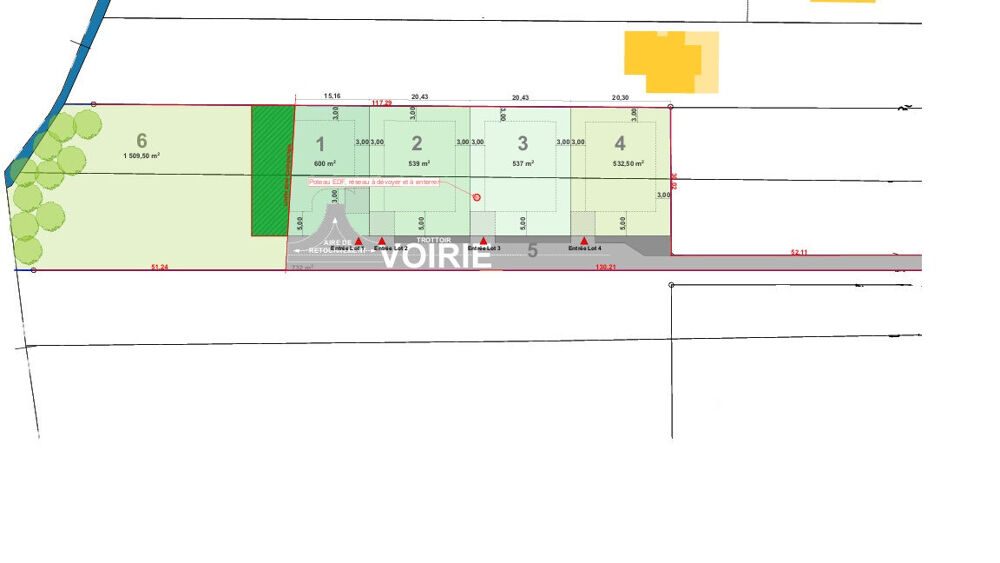 Vente Terrain Spécial Pro - Cazères - Foncier à fort potentiel : permis accordé pour 4 maisons T4 Cazeres