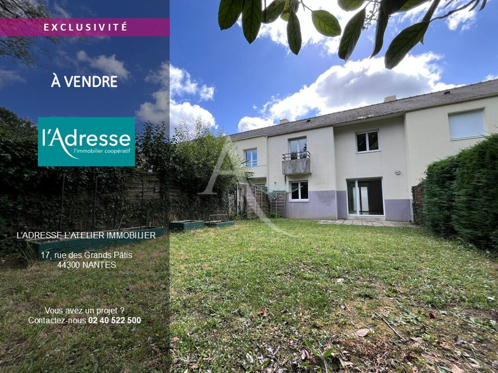 Vente Maison Maison NANTES   ST JOSEPH DE PORTERIE   4 pièce(s)   75.08 m2 Nantes