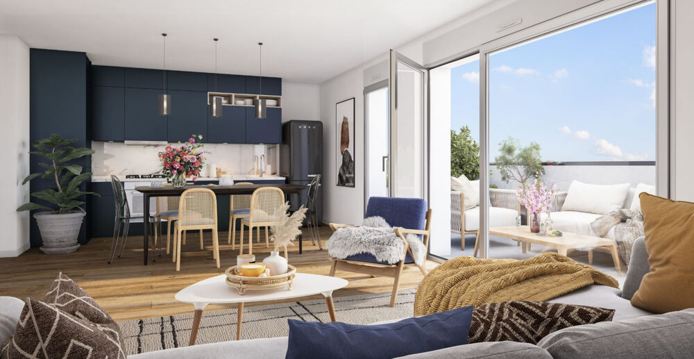 RENNES - Quartier Landry - Appartement T5 avec terrasse et parking