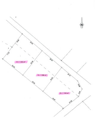  Terrain � vendre 1144 m�