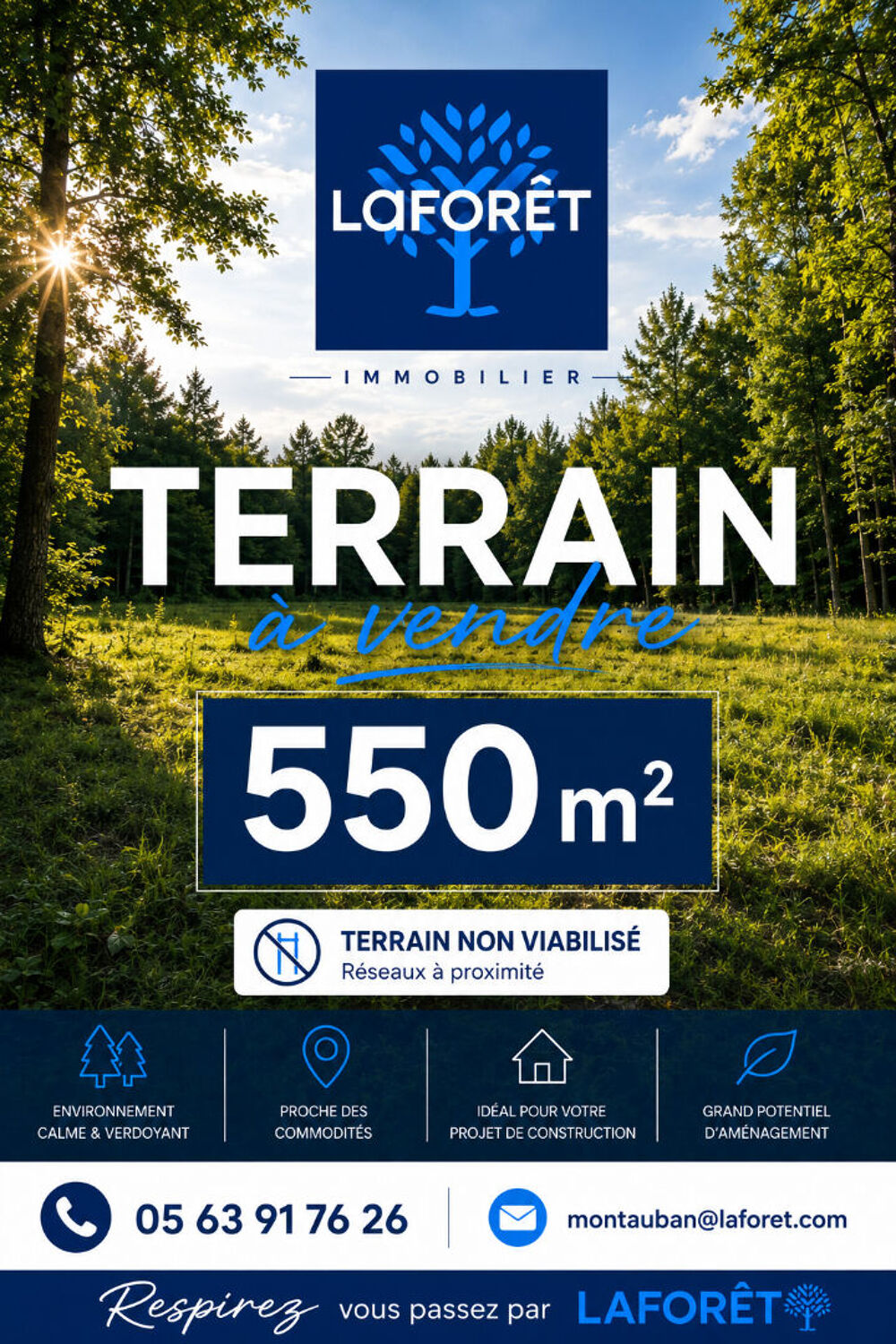 Vente Terrain Terrain Montauban Montauban