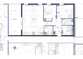  Appartement à vendre 3 pièces 80 m²