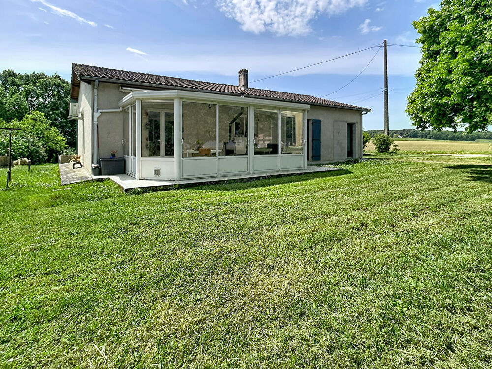 Maison de plain pied, 4 chambres à Lannes - Grand terrain dépendance et piscine