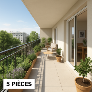  Appartement à vendre 5 pièces 92 m²