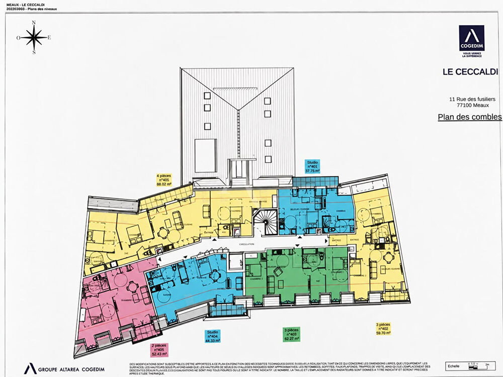 Vente Immeuble Immmeuble 45 appartement du studio au F 4 place de parking inclus Meaux