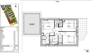  Appartement � vendre 4 pi�ces 87 m�