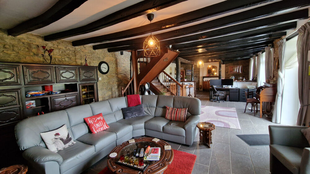 Vente Maison CÔTES D'ARMOR  Belle maison en pierre rénovée, 6 chambres, gîte de 2 chambres, jardins - possibilité de chambres d'hôtes  (succè Le mene