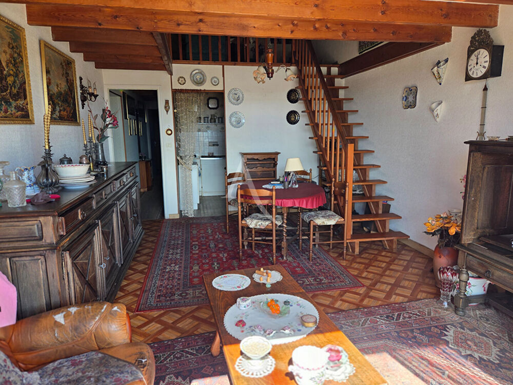 Appartement 3 pièces en duplex avec garage et cave