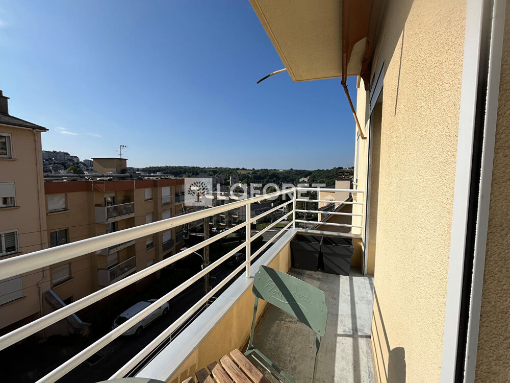 RODEZ SUD PRES CV T4 TRAVERSANT BALCONS BUANDERIE JARDIN GARAGE CAVES