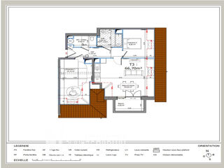  Appartement � vendre 3 pi�ces 67 m�