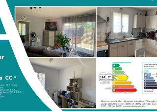  Maison à louer 4 pièces 75 m²