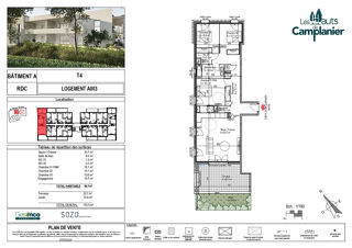  Appartement � vendre 4 pi�ces 1 m�