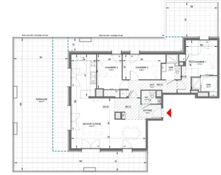  Appartement � vendre 4 pi�ces 98 m�