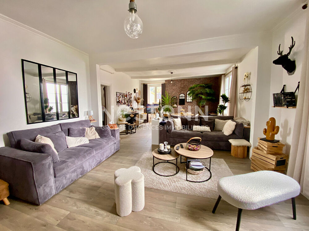 Vente jolie maison de caractère rénovée - 167m2 - 4 chambres - garage - Centre ville de Château-du-Loir (72500)