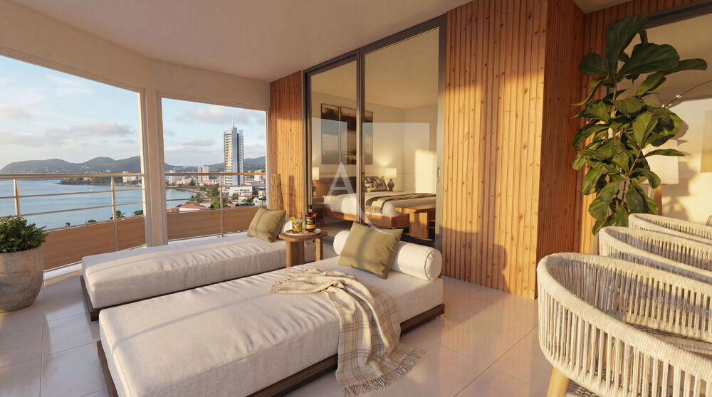 NOUVEAU : Appartement VUE MER panoramique Fort De France 4 pièce(s)