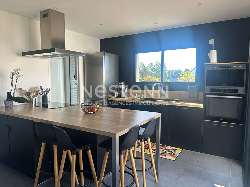 Maison contemporaine - Questembert - Vie de plain-pied - 120 m² - 4 chambres