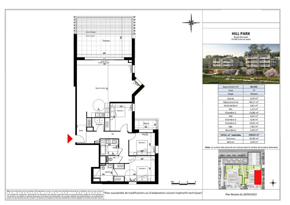 � vendre  Appartement �vian-les-Bains (74500)