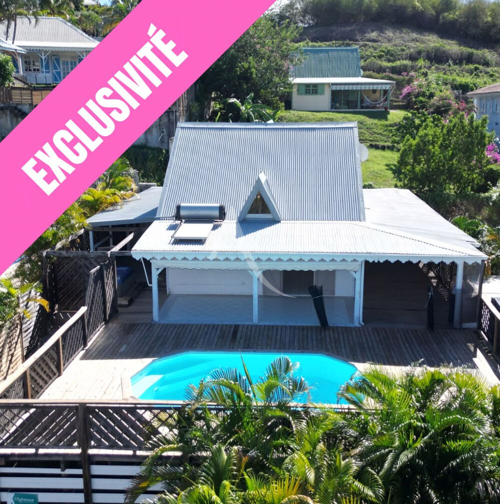 En EXCLUSIVITE: Maison F5 +T2 Riviere Salée VUE MER.