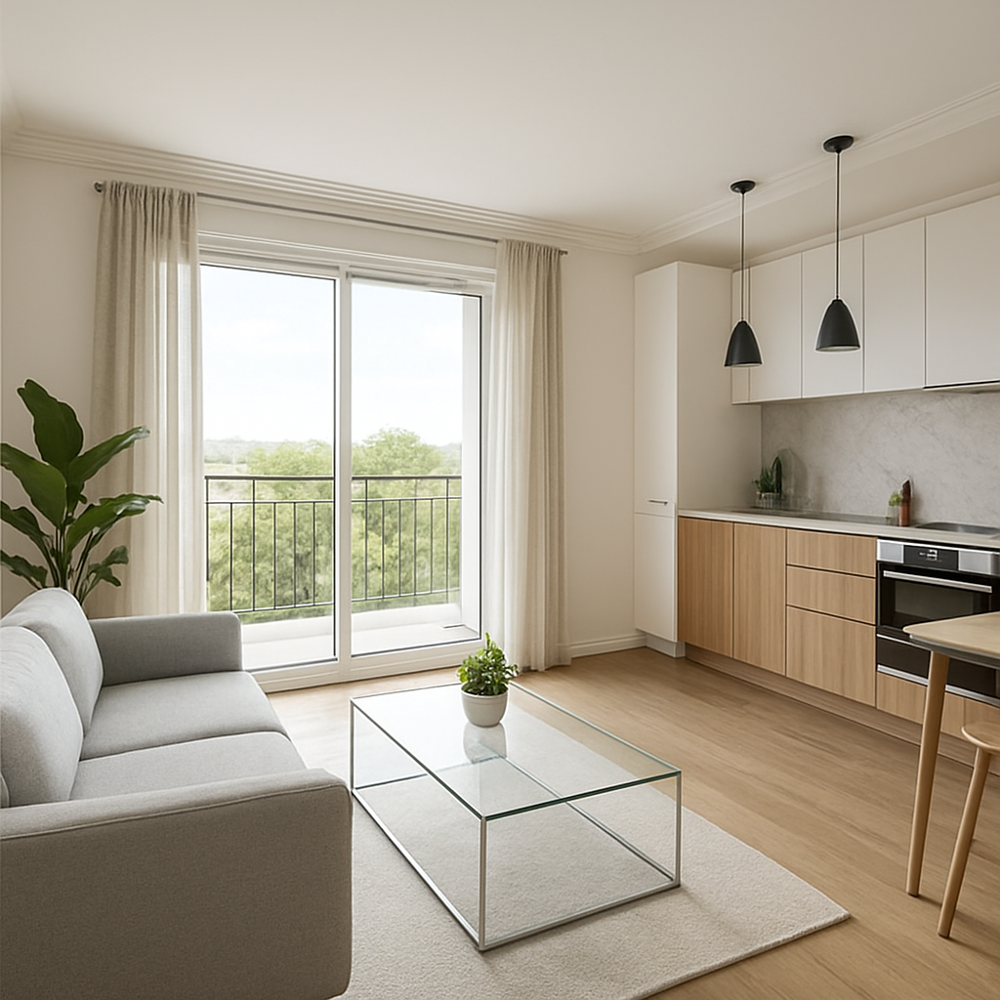 Appartement 2 pièces de 45 m2 (Magnanville)