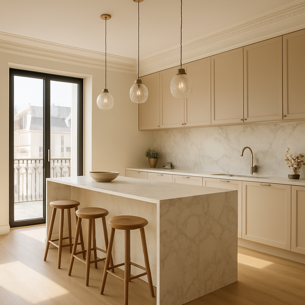 Appartement 3 pièces de 59 m2 (Bois-Colombes)