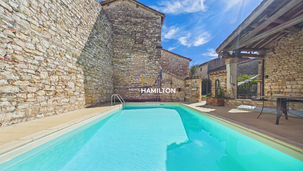 MAISON EN PIERRE CHARGÉE D'HISTOIRE AVEC PISCINE À 10 KM D'ALBI