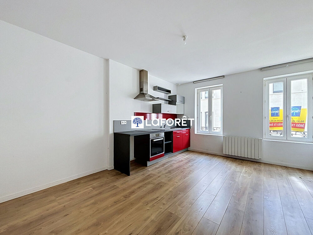 Appartement à louer à Fécamp centre-ville T3 triplex 55 m², 2 chambres