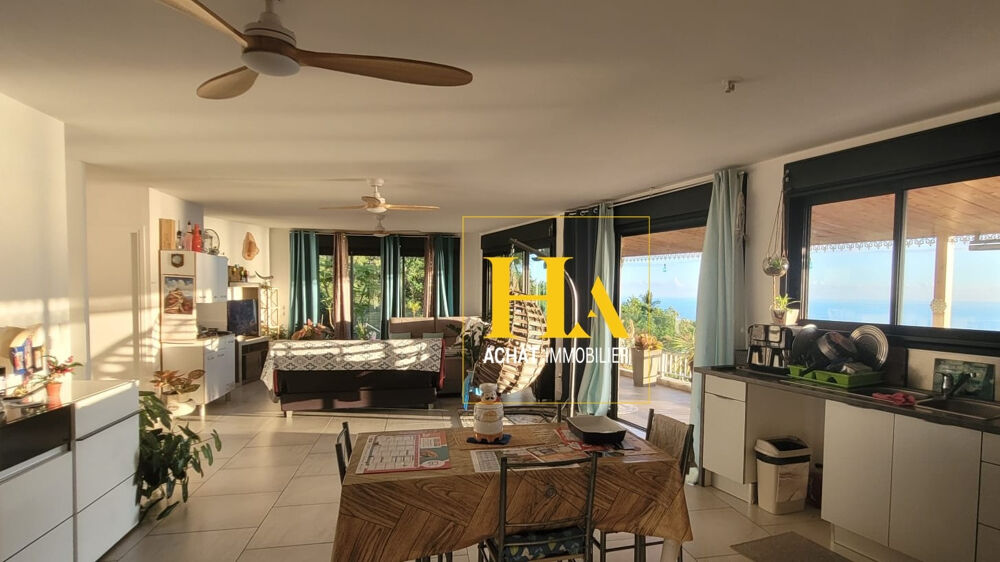 ETANG SAINT LEU - Maison de Plain-pied 3 pièces 100 m2 sur Parcelle de 700m² VUE MER