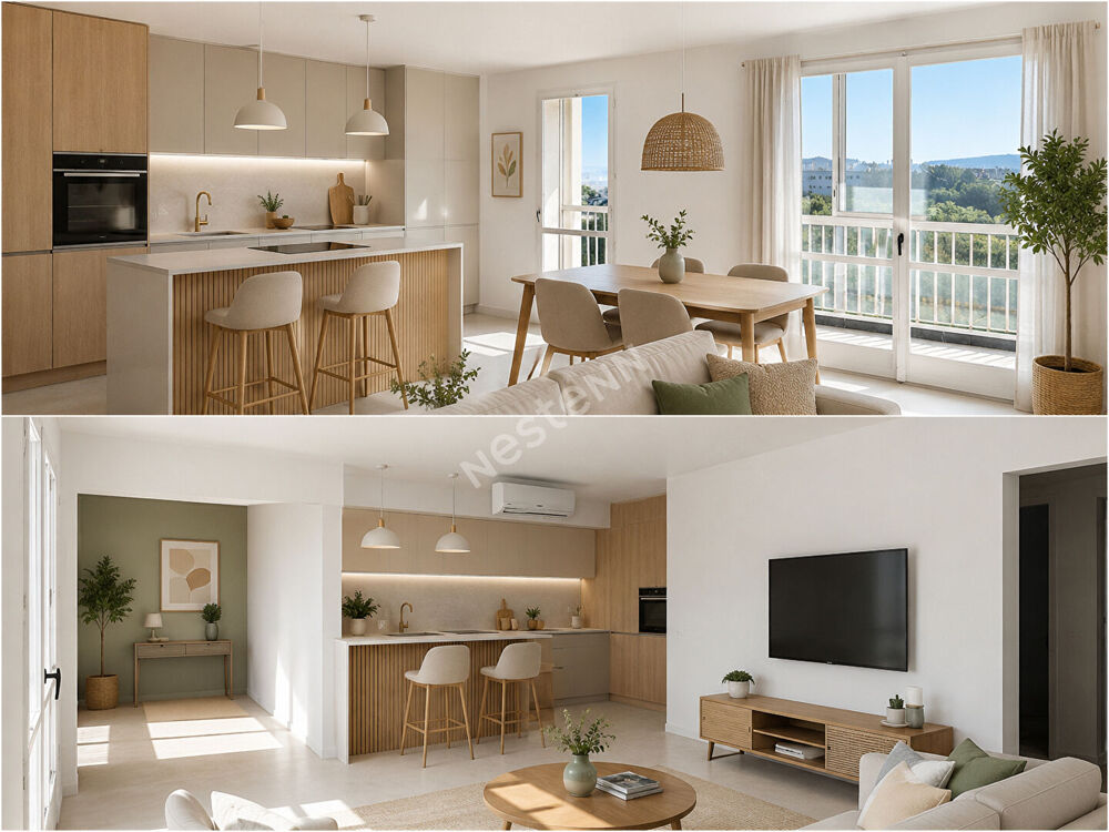 Vente Appartement La Seyne sur mer Appartement rénové  T4  à Mar Vivo  Très Lumineux, 2 chambres La seyne sur mer
