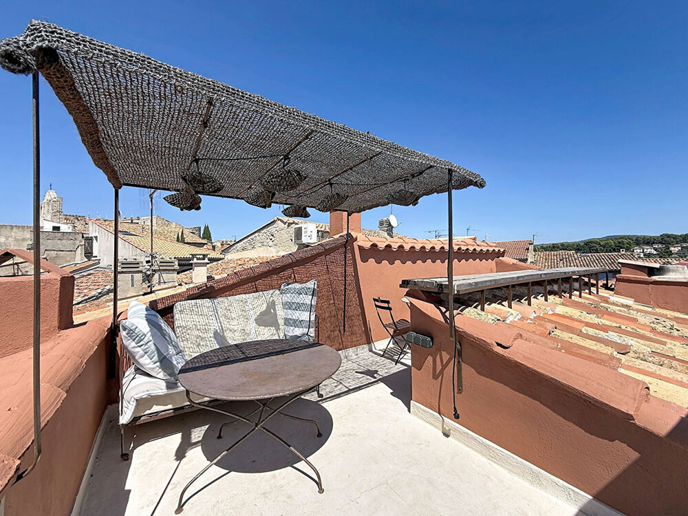 Vente Appartement Pépite au coeur du Castellet village - T3  - toit terrasse - vue panoramique - Le castellet