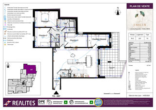  Appartement  vendre 5 pices 108 m