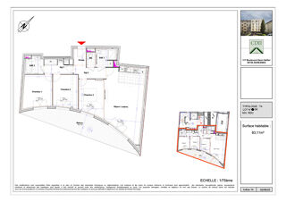  Appartement � vendre 4 pi�ces 83 m�