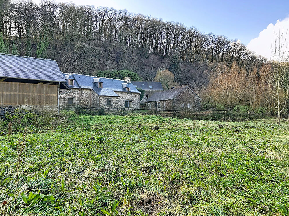 Vente Maison Moulin du XVIIe siècle rénové en habitation de caractère, 117 m² + 2 ha de terrain ? Vallée de la Douffine à Pleyben (29) Pleyben