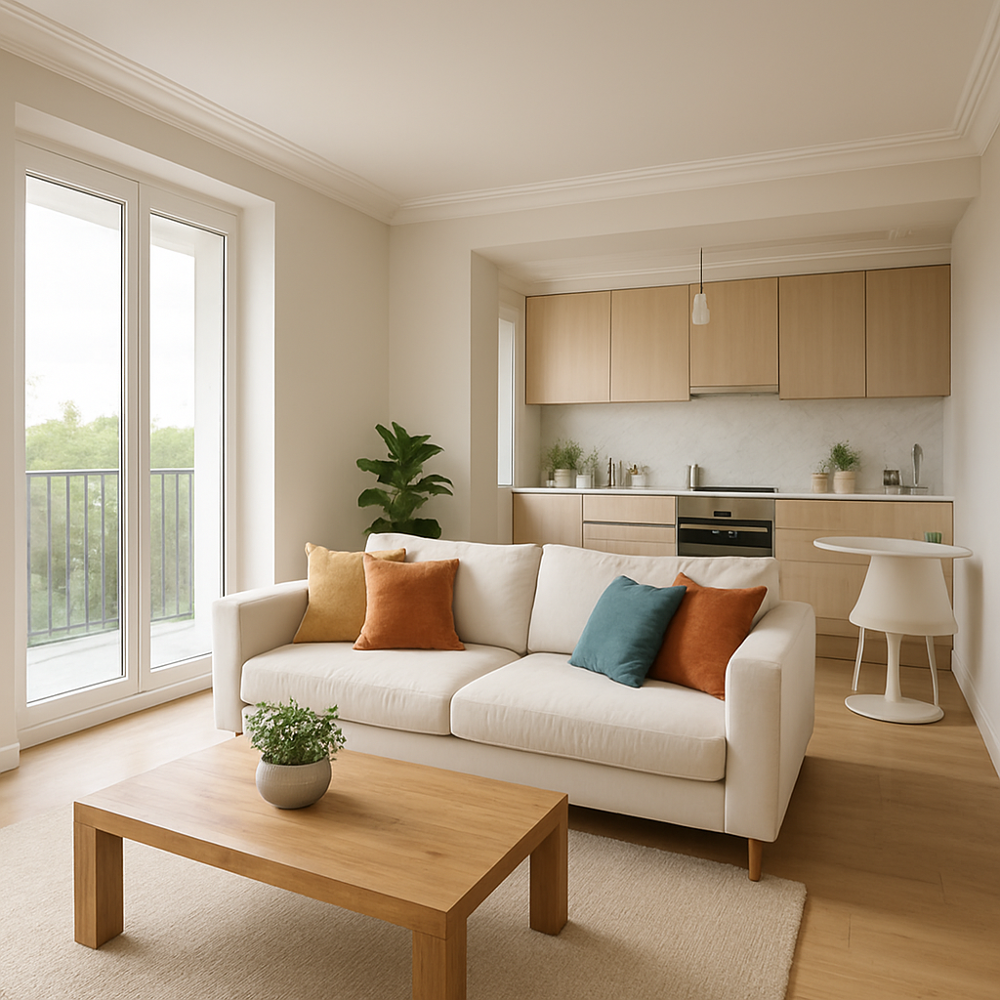 Appartement 2 pièces de 48 m2 (Chilly-Mazarin)