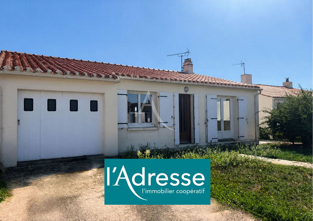 EXCLUSIVITÉ- Maison de plain-pied avec jardin et garage - Bouin.