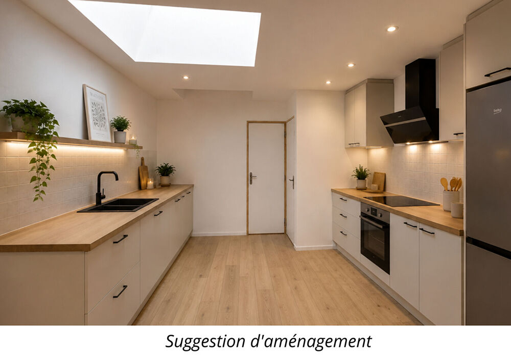 Vente Appartement Fouesnant, Beg-Meil,  Appartement T3, en duplex, au coeur du bourg. Fouesnant