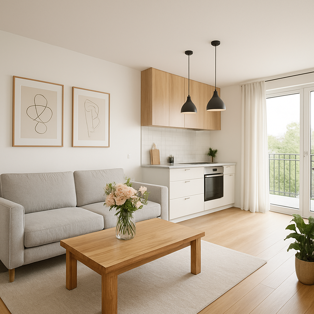 Appartement 2 pièces de 50 m2 (Ballancourt-sur-Essonne)