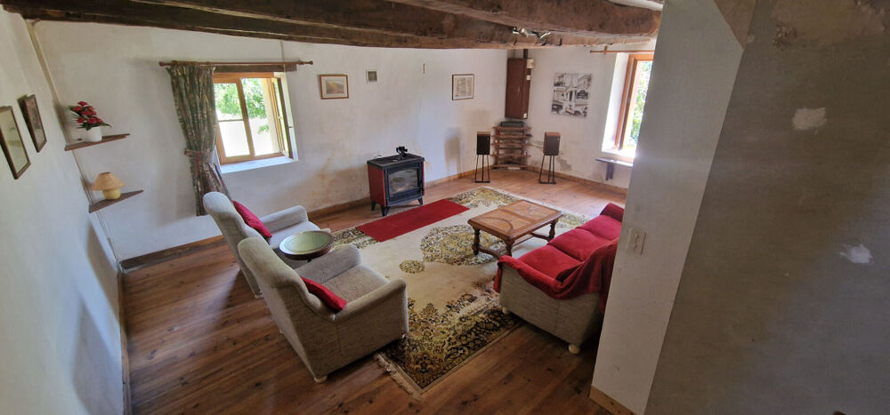 Vente Maison MORBIHAN  Maison indépendante de campagne de 3 chambres avec jardin arboré et deux hangars séparés Meneac