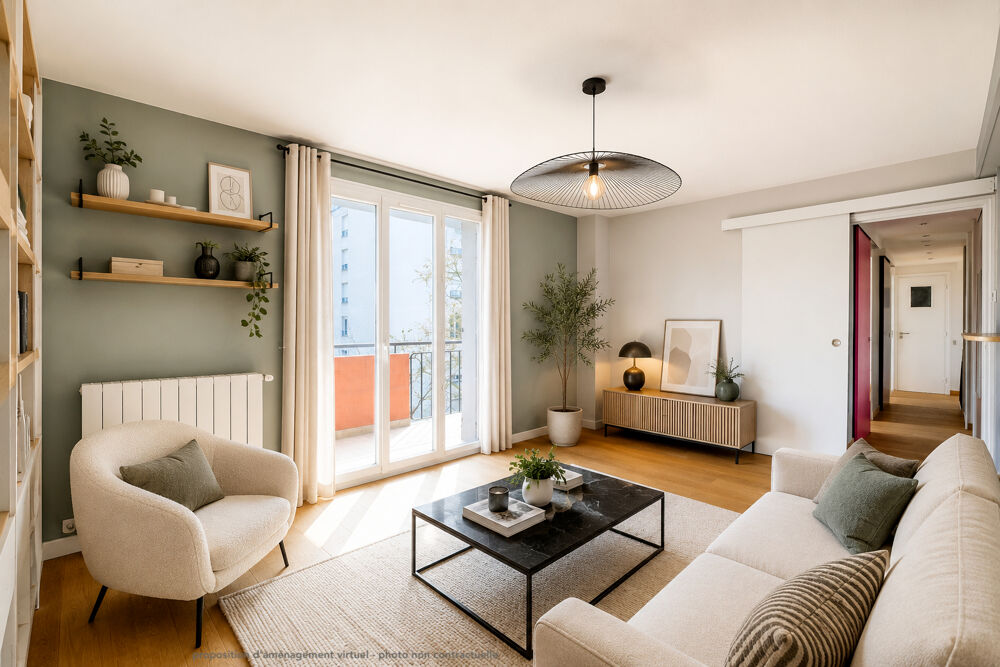 Vente Appartement Vente appartement T4 - Balcon/Vue d�gag�e - Totem Villeurbanne