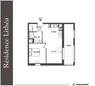  Appartement  vendre 2 pices 42 m